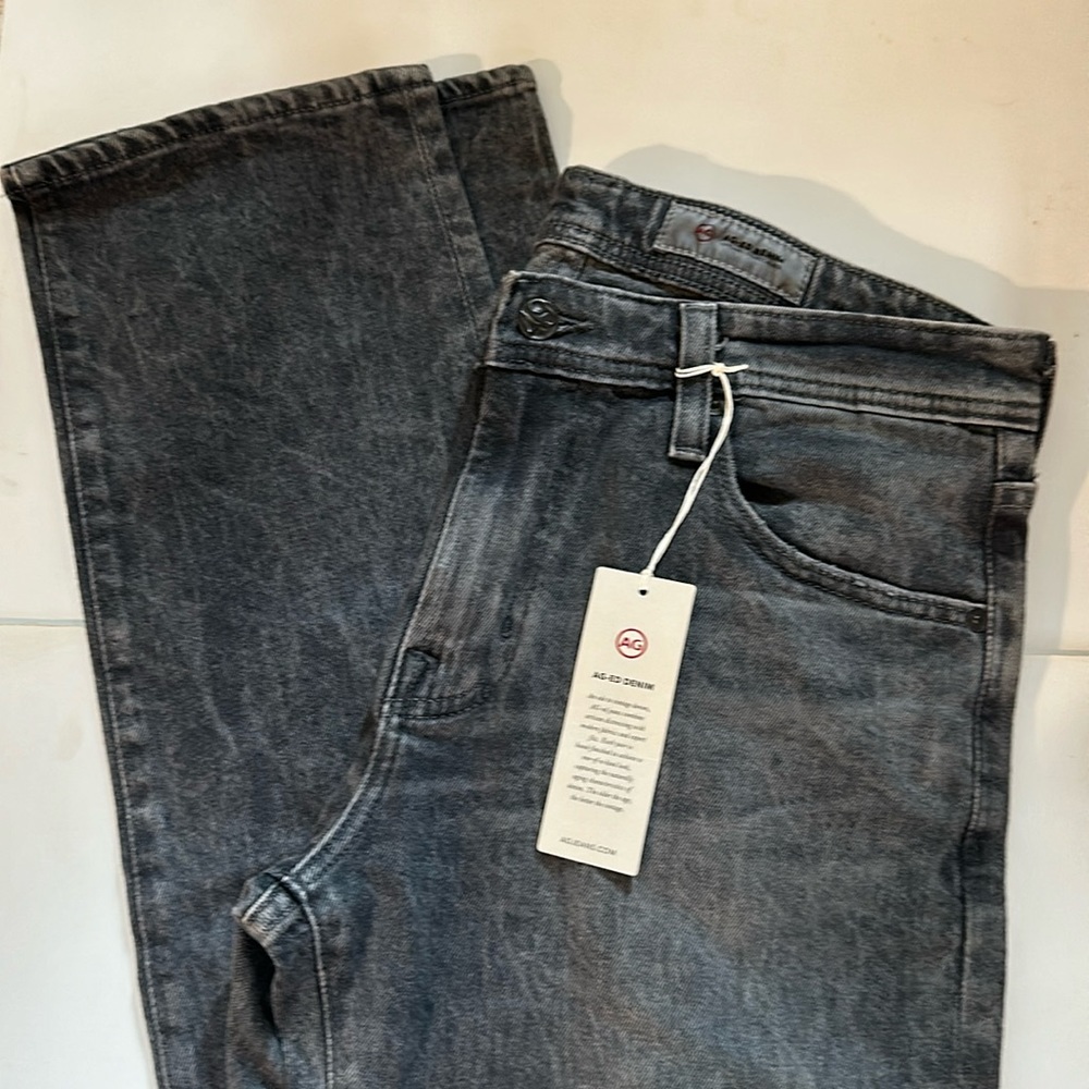 AG ED Adriano Goldschmied Denim Black Wash Jean